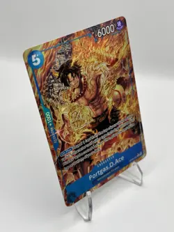 One Piece CCG TCG Portgas D. Ace OP08-052 Alt Art - English - NM+ - Image 2