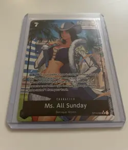 One Piece CCG Ms. All Sunday OP14-084 Super Rare Alternate Art NM/M - Image 1