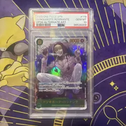 One Piece TCG Donquixote Rosinante OP04-119 SEC ALT Japanese PSA 10 - Image 1