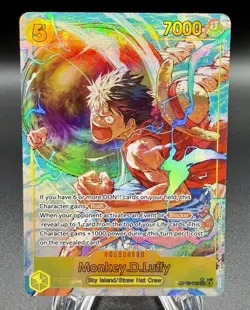 Monkey D. Luffy (Alt Art) OP15-119 SEC Adventure on KAMI's Island ENGLISH OP15 - Image 1