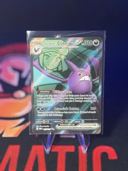 Team Rocket's Crobat ex Ultra Rare SV10: Destined Rivals 217/182 NM Pokemon TCG - Image 1