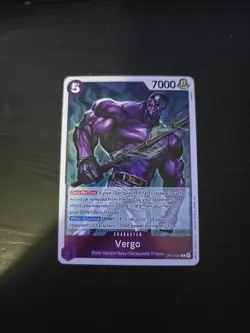 Vergo OP14-061 R | NM | The Azure Sea's Seven | One Piece TCG | EN - Image 1
