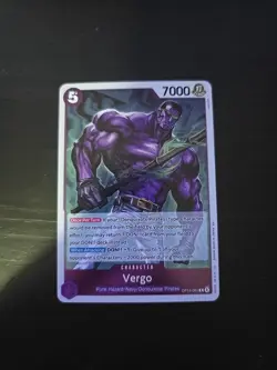 Vergo OP14-061 R | NM | The Azure Sea's Seven | One Piece TCG | EN - Image 3