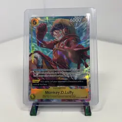 One Piece TCG Monkey.D.Luffy OP07-109 500 Hundred Years In The Future Super Rare - Image 1