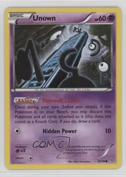 Unown Pokemon XY Ancient Origins #30 - Image 1
