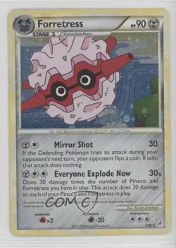 Forretress Holo Pokemon HeartGold & SoulSilver Call of Legends #5 - Image 1