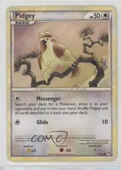 Pidgey Pokemon HeartGold & SoulSilver Call of Legends #67 - Image 1