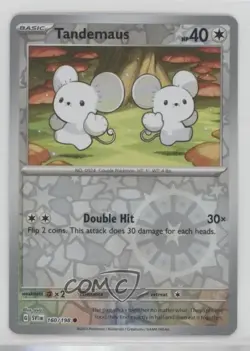 Tandemaus Reverse Foil Pokemon SV01: Scarlet & Violet #160 - Image 1