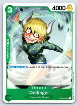 One Piece - OP04-029 - Dellinger - C - US Seller - Image 1