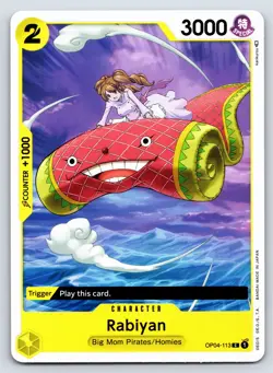 One Piece - OP04-113 - Rabiyan - C - US Seller - Image 1