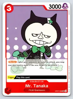 One Piece - OP07-008 - Mr. Tanaka - UC - US Seller - Image 1