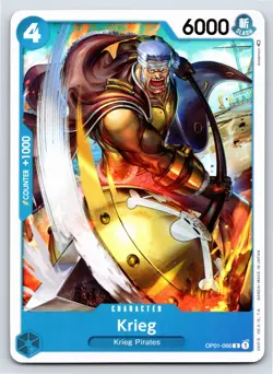 One Piece - OP01-066 Krieg - C - US Seller - Image 1