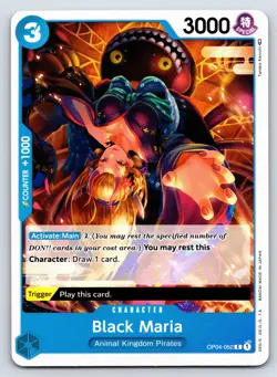One Piece - OP04-052 - Black Maria - C - US Seller - Image 1
