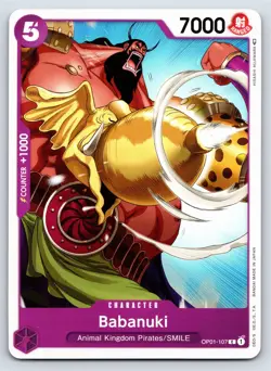 One Piece - OP01-107 Babanuki - C - US Seller - Image 1