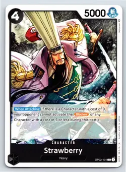 One Piece - OP02-101 Strawberry - C - US Seller - Image 1