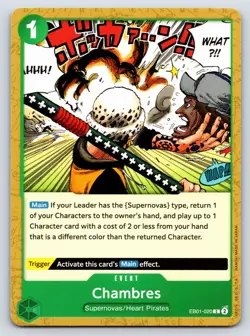 One Piece - EB01-020 Chambres - C - US Seller - Image 1