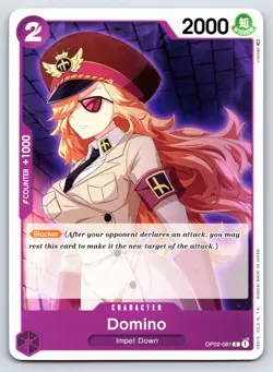 One Piece - OP02-081 Domino - C - US Seller - Image 1