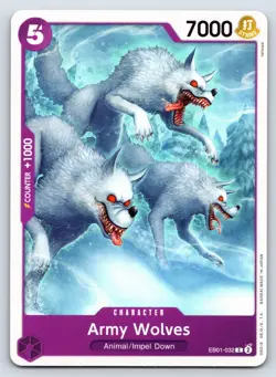 One Piece - EB01-032 Army Wolves - C - US Seller - Image 1