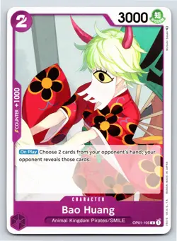 One Piece - OP01-105 Bao Huang - C - US Seller - Image 1