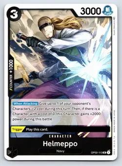 One Piece - OP02-113 Helmeppo - UC - US Seller - Image 1