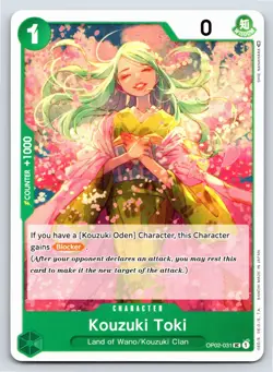 One Piece - OP02-031 Kouzuki Toki - UC - US Seller - Image 1