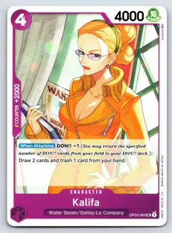 One Piece - OP03-060 - Kalifa (060) - UC - US Seller - Image 1