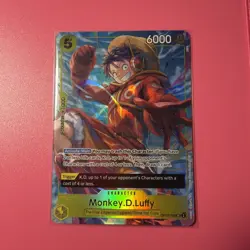One Piece CCG English Monkey.D.Luffy OP07-109 SR - Image 1