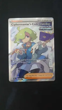 Ciphermaniac's Codebreaking 198/162 Temporal Forces Near Mint Pokemon Card - Image 1