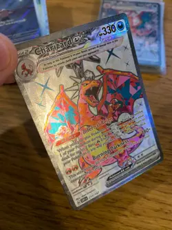 NEAR MINT! Charizard ex (215/197) Obsidian Flames Ultra Rare Pokemon Card! - Image 3