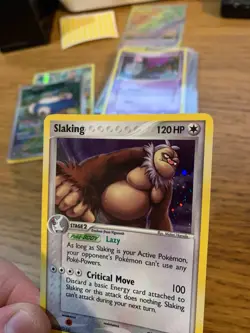 MP! Slaking (13/108) EX Power Keepers Holo Pokemon Card! FAST P&P! - Image 4