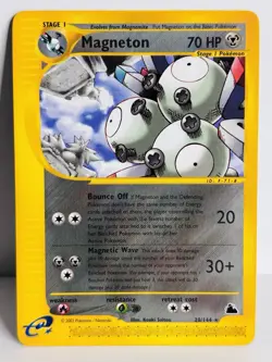 Magneton Rare Pokemon Card Skyridge 20/144 - Image 1