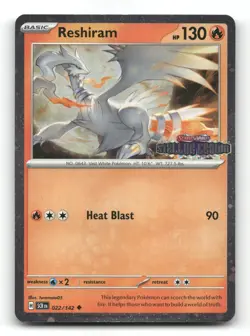 Reshiram (Stellar Crown Stamped Promo) 022/142 - Pokemon Card NM/M - Image 1