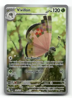 Vivillon 193/191 - Surging Sparks - Pokemon Card NM/M - Image 1