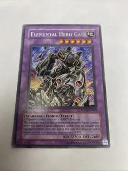 Yugioh - Elemental Hero Gaia ANPR-EN099 SECRET NM X1 - Image 1