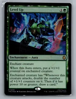 Magic: The Gathering -TMNT- Level Up (SURGE FOIL RARE) #31 NM - Image 1