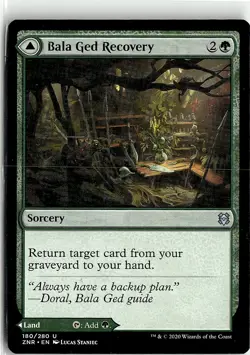 Lot Of 4 2020 Zendikar Rising Bala Ged Recovery Bala Ged Sanctuary - Image 1