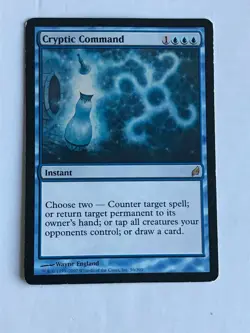 MTG Magic the Gathering English Lorwyn Cryptic Command MP - Image 1