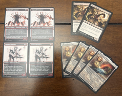 Lot of 200+ Magic The Gathering, tokens, Aetherdrift die, commons & uncommons - Image 3