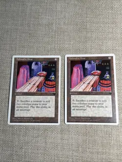 Ashnod's Altar Fifth/5th Edition Artifact Colorless MTG LP X2 - Image 1