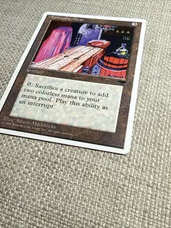 Ashnod's Altar Fifth/5th Edition Artifact Colorless MTG LP X2 - Image 4