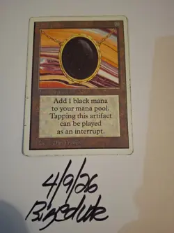MTG Unlimited Mox Jet - bigedude - Image 1