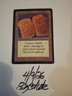 MTG Beta Copper Tablet - bigedude - Image 1