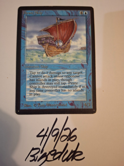 MTG Beta Pirate Ship - bigedude - Image 1