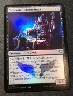 Venerated Stormsinger - Foil - TDM - MTG - EN - NM - 0097 - Image 1