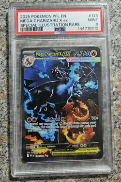 Pokemon TCG Charizard EX 125/094 Special Illustration Rare ENG PSA 9 MINT - Image 1