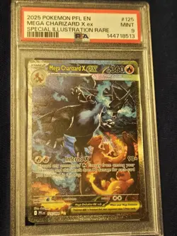 Pokemon TCG Charizard EX 125/094 Special Illustration Rare ENG PSA 9 MINT - Image 2