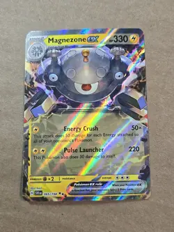 Magnezone EX 065/198 Double Rare Full Art Holo Foil Pokemon Scarlet & Violet NM - Image 1