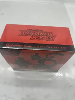 Destined Rivals Pokemon Center Exclusive Elite Trainer Box ETB Case Included - Image 3
