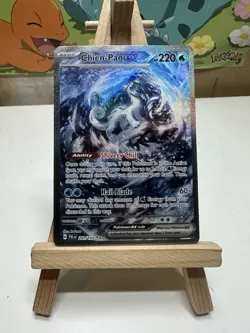 Pokemon TCG Alt Art Chien-Pao EX Sir 261/193 Sv02: Paldea Evolved Near Mint NM - Image 1