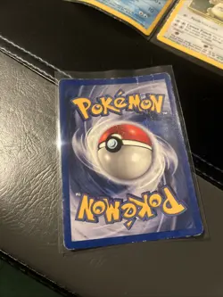 Vintage Pokemon Holo Lot Jungle Fossil Misty's Seadra HP Creased Water Damage - Image 5
